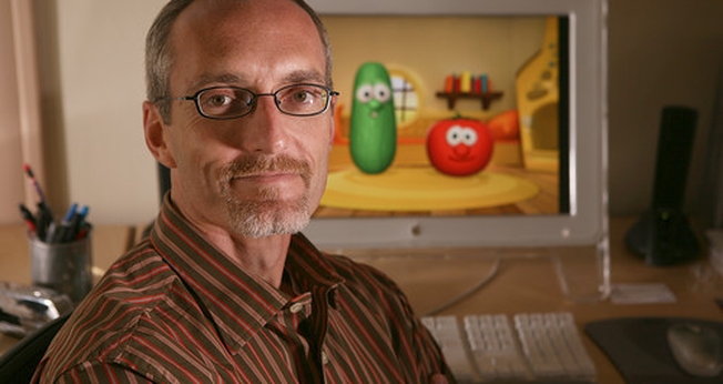 Phil Vischer é o criador da famosa série infantil cristã "Vegetais". (Foto: Academic Dictionaries and Encyclopedias)
