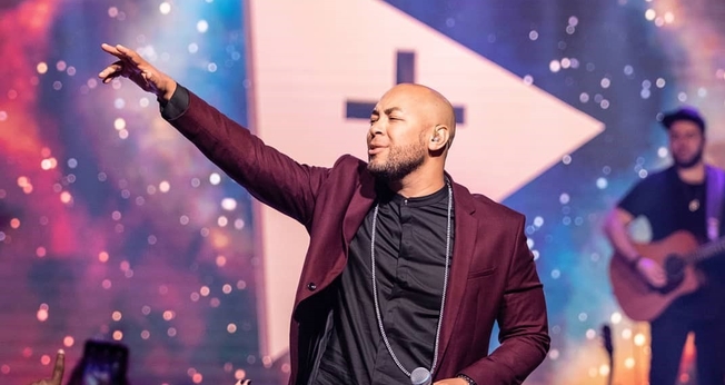 Ton Carfi gravou seu DVD "Tríade". (Foto: Renan Yudi)