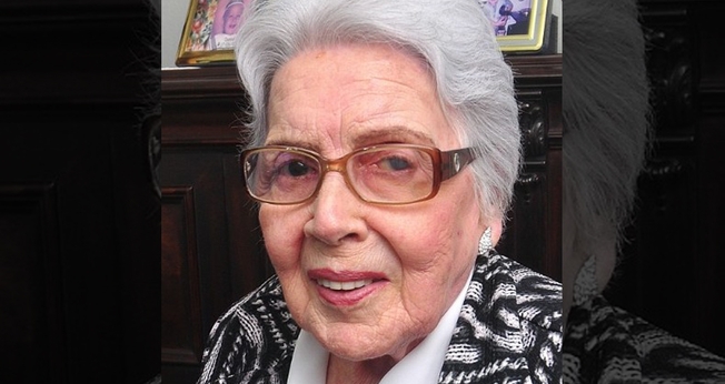 Aos 91 anos, Dyrce de Laponte Machado Brandão leu a Bíblia 89 vezes. (Foto: Arquivo Pessoal)
