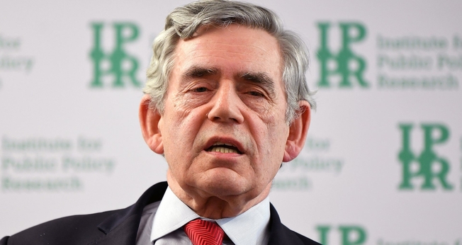 Gordon Brown foi primeiro-ministro do Reino Unido e líder do Partido Trabalhista entre 2007 e 2010. (Foto: Victoria Jones/PA)