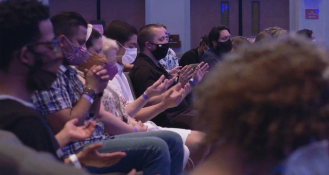 Igrejas abriram nos EUA pela primeira vez no domingo de Pentecostes. (Foto: CBN News)
