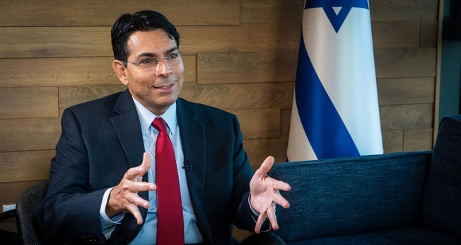 Danny Danon é o embaixador de Israel na ONU. (Foto: CBN News / Jonathan Goff)
