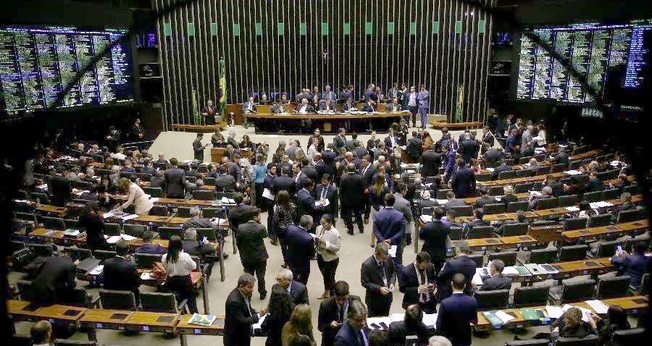 Plenário da Câmara dos Deputados, em Brasília. (Foto: Pedro Ladeira/Folhapress)