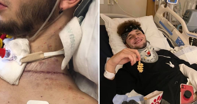 Aaron Assiter, de 18 anos, foi baleado em uma tentativa de assalto nos EUA. (Foto: Facebook/Aaron's Army)