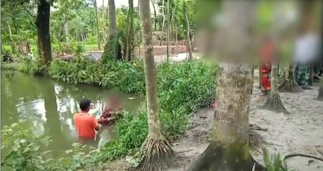 Os rostos das pessoas batizadas foram ocultados para preservar a segurança desses cristãos que sofrem com a perseguição religiosa em Bangladesh. (Imagem: Portas Abertas / Youtube / Reprodução)