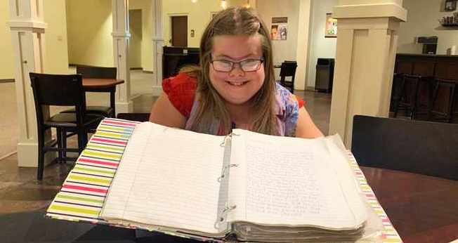 Caroline Campbell terminou seu projeto de 10 anos. (Foto: WJCL)