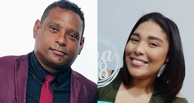 Pastor Ezequias Oliveira e sua filha, Luana Beatriz Oliveira. (Foto: Reprodução/Facebook)