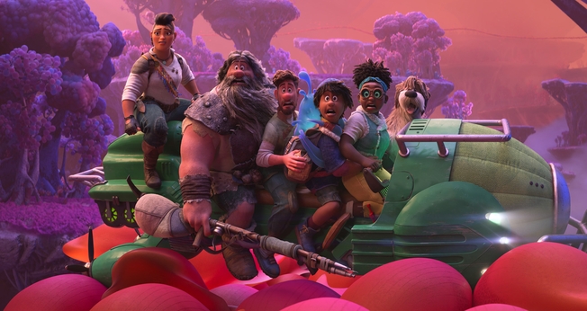 Cena do filme de animação Strange World. (Foto: Disney)