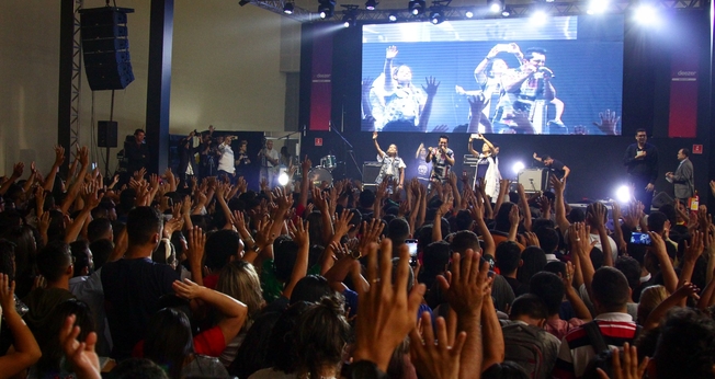 Expoevangélica reúne milhares de pessoas em Fortaleza. (Foto: Divulgação/Expoevangélica)