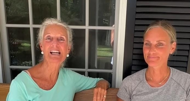 Anne Graham Lotz e sua filha Rachel-Ruth Lotz Wright. (Foto: Captura de tela/Vídeo Instagram Anne Graham Lotz)