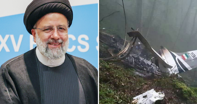 Ebrahim Raisi, presidente do Irã, morto em queda de helicóptero. (Foto: Wikupedia/X/Dataflixed)