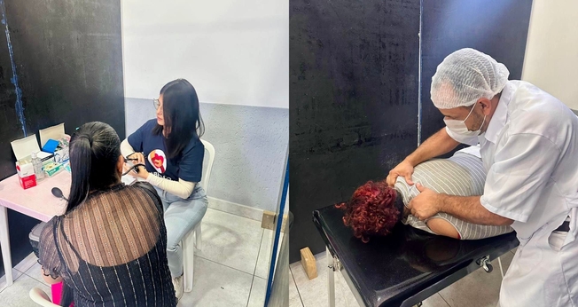Moradores da região serão atendidos no espaço da igreja. (Foto: IAPVH)