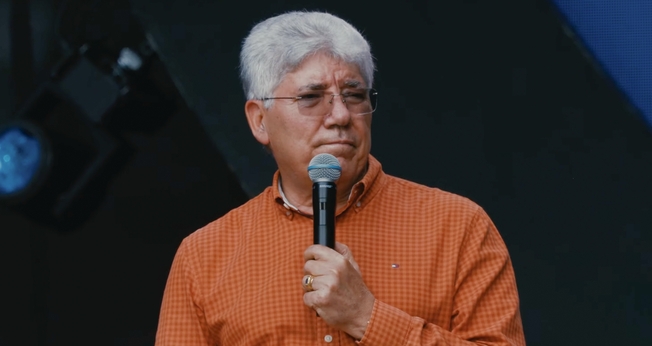 Durante o The Send Brasil 2026, Pr. Hernandes Dias Lopes destaca a urgência da missão cristã. (Foto: Reprodução/YouTube/Dunamis Movement)