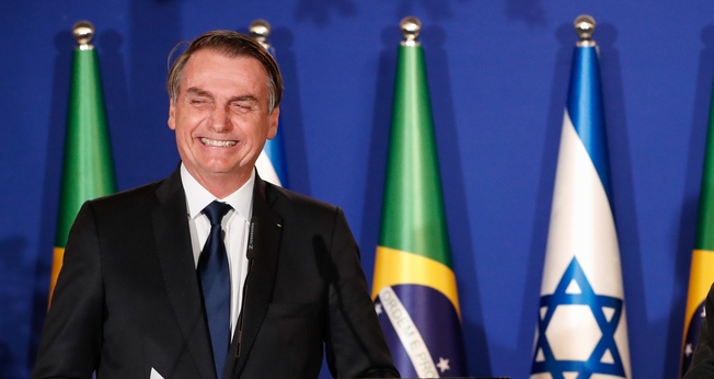 Presidente Jair Bolsonaro e o então primeiro-ministro de Israel, Benjamin Netanyahu. (Foto: Alan Santos/PR)