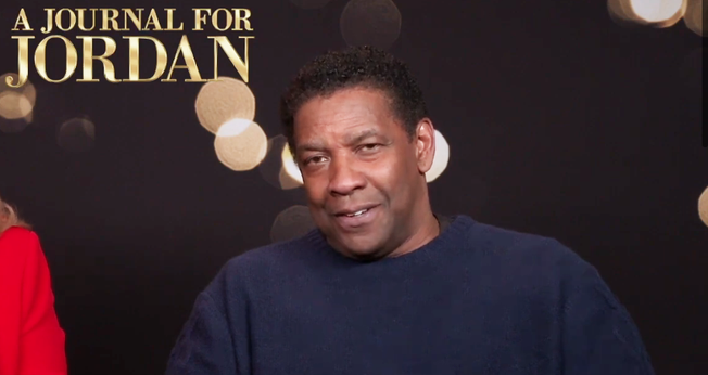 Denzel Washington em entrevista a Religion News Service. (Foto: Captura de tela/YouTube/RNS)