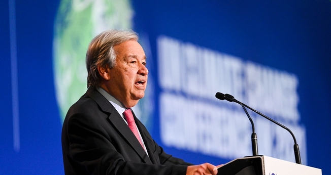 António Guterres. (Foto: Flickr/COP26/Karwai Tang/UK Government)