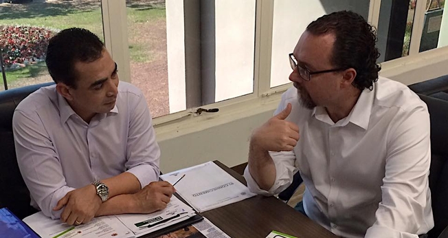 Benjamin Bill e Carlos Alberto Bezerra