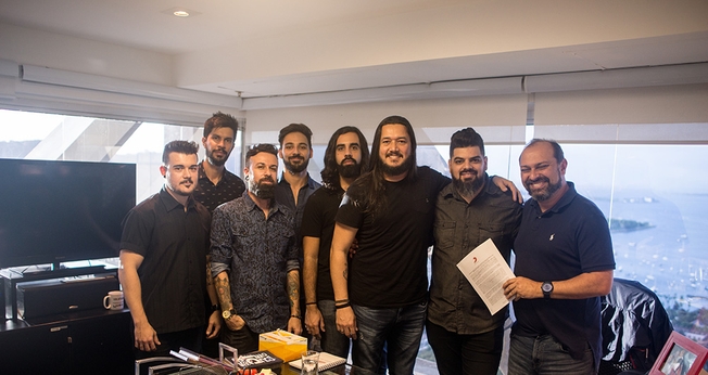 A banda Pier49 Music assinou contrato com a Sony Music Brasil. (Foto: Divulgação)