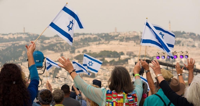 A campanha do 'Dia de Oração pela Paz em Jerusalém' contou com o apoio de cerca de 90 milhões de cristãos em 170 países. (Foto: CBN News)