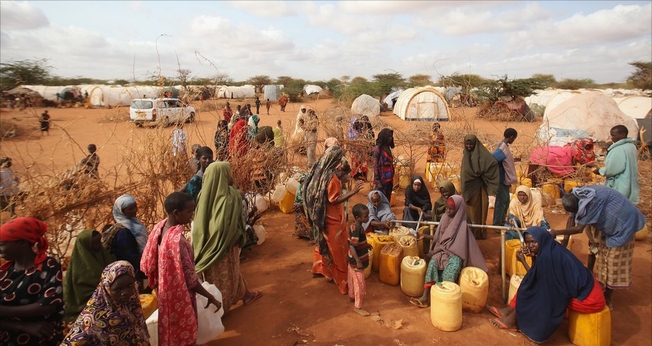 Campo de refugiados de Ifo em Dadaab, Quênia. (Foto: Reprodução/Getty)