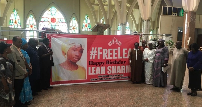 Vigília de Oração na Igreja marca aniversário de Leah Sharibu. (Foto: Reprodução/TVC News)