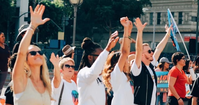 A Freedom March é formada por cristãos que deixaram para trás a prática da homossexualidade. (Foto: Freedom March)