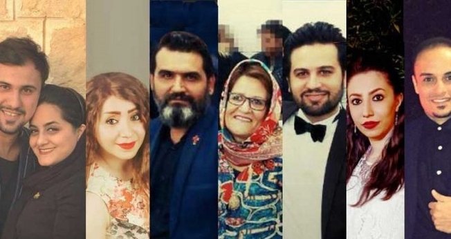 Cristãos iranianos presos por sua fé em Jesus. (Foto: Reprodução/Article 18)