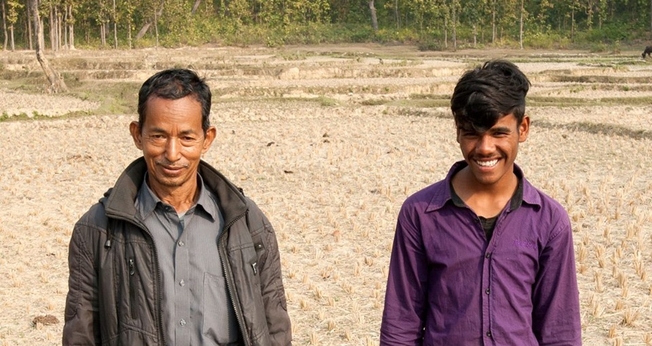 Homens se livraram de um acidente que poderia ser mortal através da oração. (Foto: Gospel For Asia)
