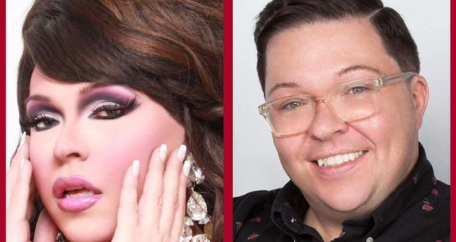 Kevin Whitt antes e depois de seu encontro com Cristo. (Foto: Reprodução/Facebook)