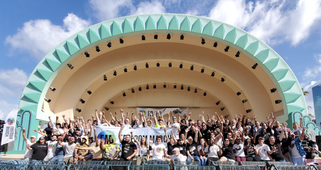 Marcha da Liberdade realizada no Lake Eola Park, em Orlando, Flórida, em 14 de setembro de 2019. (Foto: Reprodução/Christian Post)