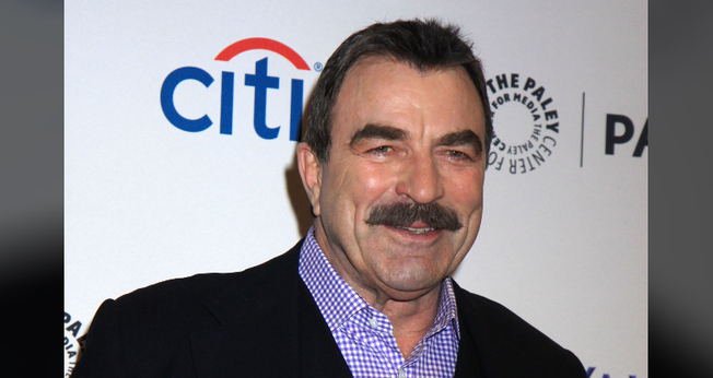 O ator Tom Selleck. (Foto: Reprodução/God TV)