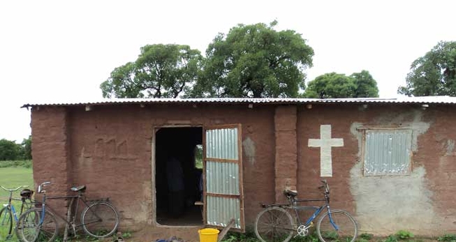 Igreja cristã no Mali, onde a violência extremista islâmica teve grande aumento no ano passado. (Foto: Reprodução/Barnabas Fund)