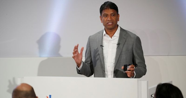 Van Narasimhan, presidente-executivo da Novartis. (Foto: Reprodução/BBC)