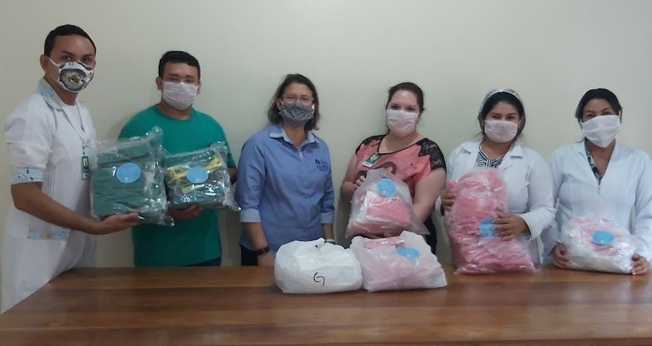 Os EPIs serão usados pelos profissionais de saúde que atuam na linha de frente do atendimento de casos suspeitos do novo Coronavírus. (Foto: Reprodução/HSM)