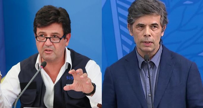 Luiz Henrique Mandetta foi substituído pelo oncologista Nelson Teich no Ministério da Saúde. (Foto: Isac Nóbrega/PR)