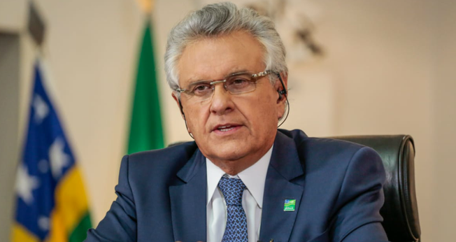 O governador de Goiás, Ronaldo Caiado. (Foto: Reprodução/TV Cultura)