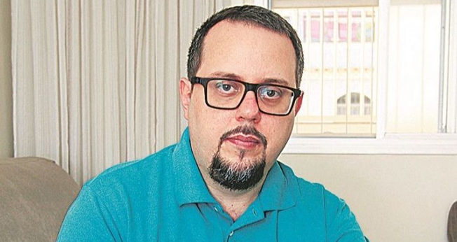 O médico Felipe Cardoso teve pulmão comprometido, mas se recuperou e voltou a trabalhar. (Foto: Dayana Souza/ AT)