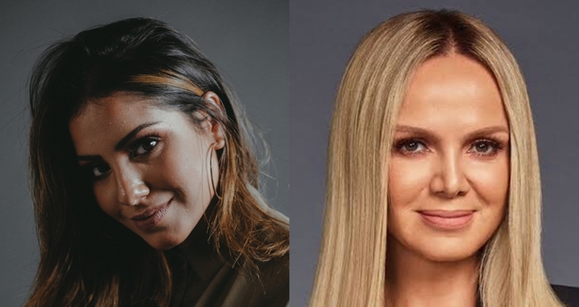 A cantora gospel Gabriela Rocha (esquerda) receberá a apresentadora Eliana (direita) em sua casa no próximo domingo, 21/06. (Imagem: Divulgação)