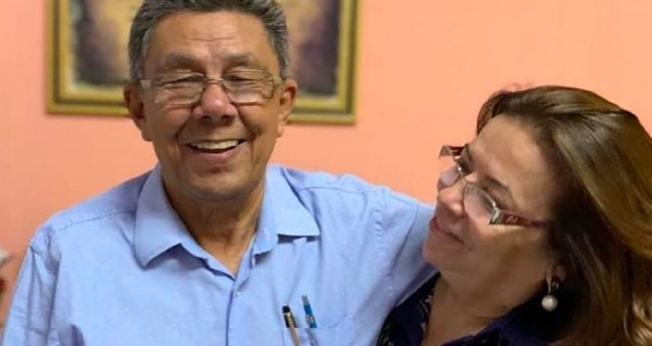 Os pastores Romilda Pinto e Claudionor Lucas Cardoso. (Foto: Reprodução/Arquivo Pessoal/Só Notícias)