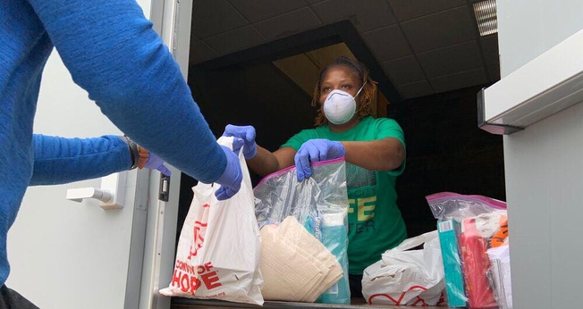 Mais de 40 milhões de refeições foram distribuídas pela organização Convoy of Hope. (Foto: Convoy of Hope)