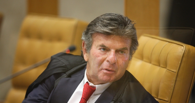 O ministro Luiz Fux assume a presidência do Supremo Tribunal Federal. (Foto: Reprodução / Nelson Jr./SCO/STF)