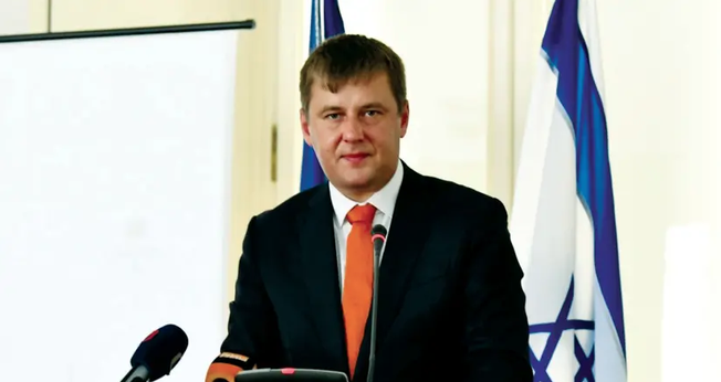 O ministro tcheco Tomas Petricek anunciou a abertura do escritório diplomático em Jerusalém. (Foto: Ministério das Relações Exteriores da República Tcheca)