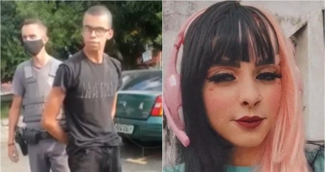 O estudante Guilherme Alves Costa, de 18 anos, acusado da morte de Ingrid Oliveira Bueno da Silva, de 19 anos. (Foto: Reprodução/G1)