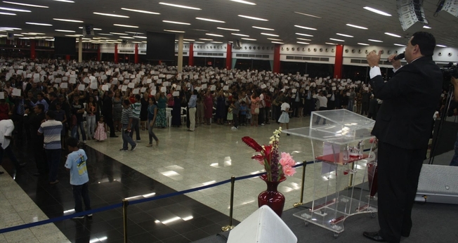 Comandada pelo pastor Silas Câmara, a IEADAM é a igreja evangélica com o maior número de fiéis em Manaus. (Foto: Divulgação)