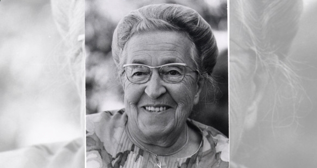 A missionária holandesa Corrie ten Boom. (Foto: Reprodução / Her Culture)