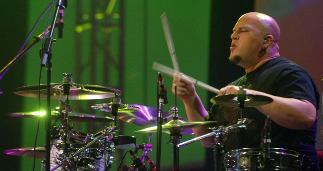 Andy Williams durante a filmagem do DVD de Casting Crowns 'LifeSongs', em 19 de novembro de 2005, na Primeira Igreja Batista de Woodstock, Geórgia. (Foto: Rick Diamond / WireImage).