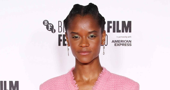 A atriz Letitia Wright, de 27 anos, tem sido aberta sobre sua fé. (Foto: David M. Benett)