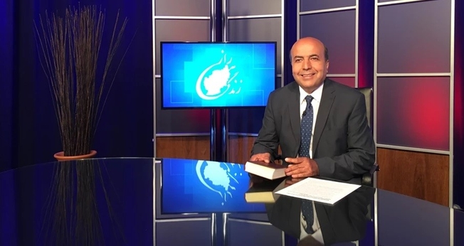 Pastor Shoaib Ebadi, da rede satélite SAT-7. (Foto: Reprodução / SAT-7)