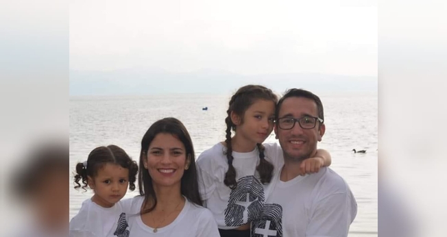 Fábio e Nathália Pisa, missionários na Itália. (Foto: JMM).
