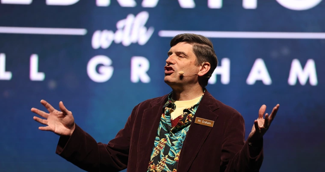 Will Graham em evento de celebração em Des Moines, Iowa, em 3 de outubro de 2021. (Foto: Billy Graham Evangelistic Association)
